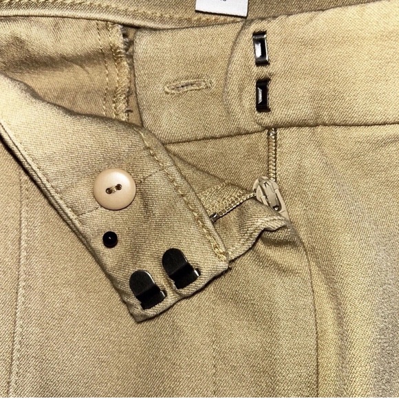 J. Jill Women’s Sz 10 Premium Bi-Stretch Slim Ankle Pants Khaki Tan Work Career - Picture 8 of 12